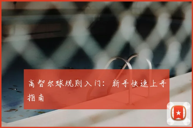 高智尔球规则入门:新手快速上手指南
